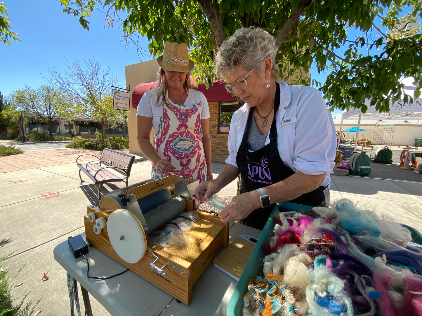 Spin Your Own Yarn on a spinning wheel