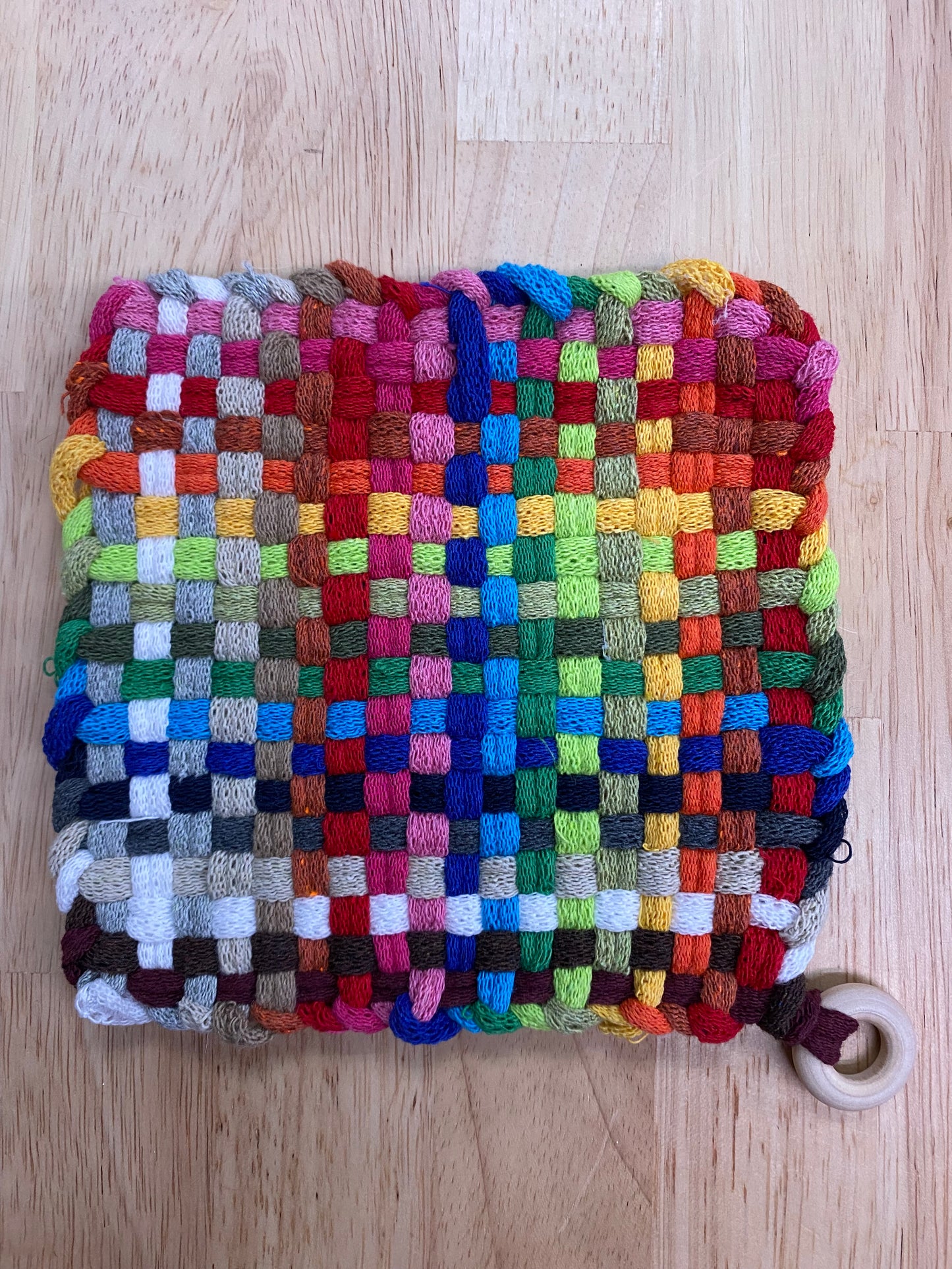 Kids Weaving - Potholder Loom