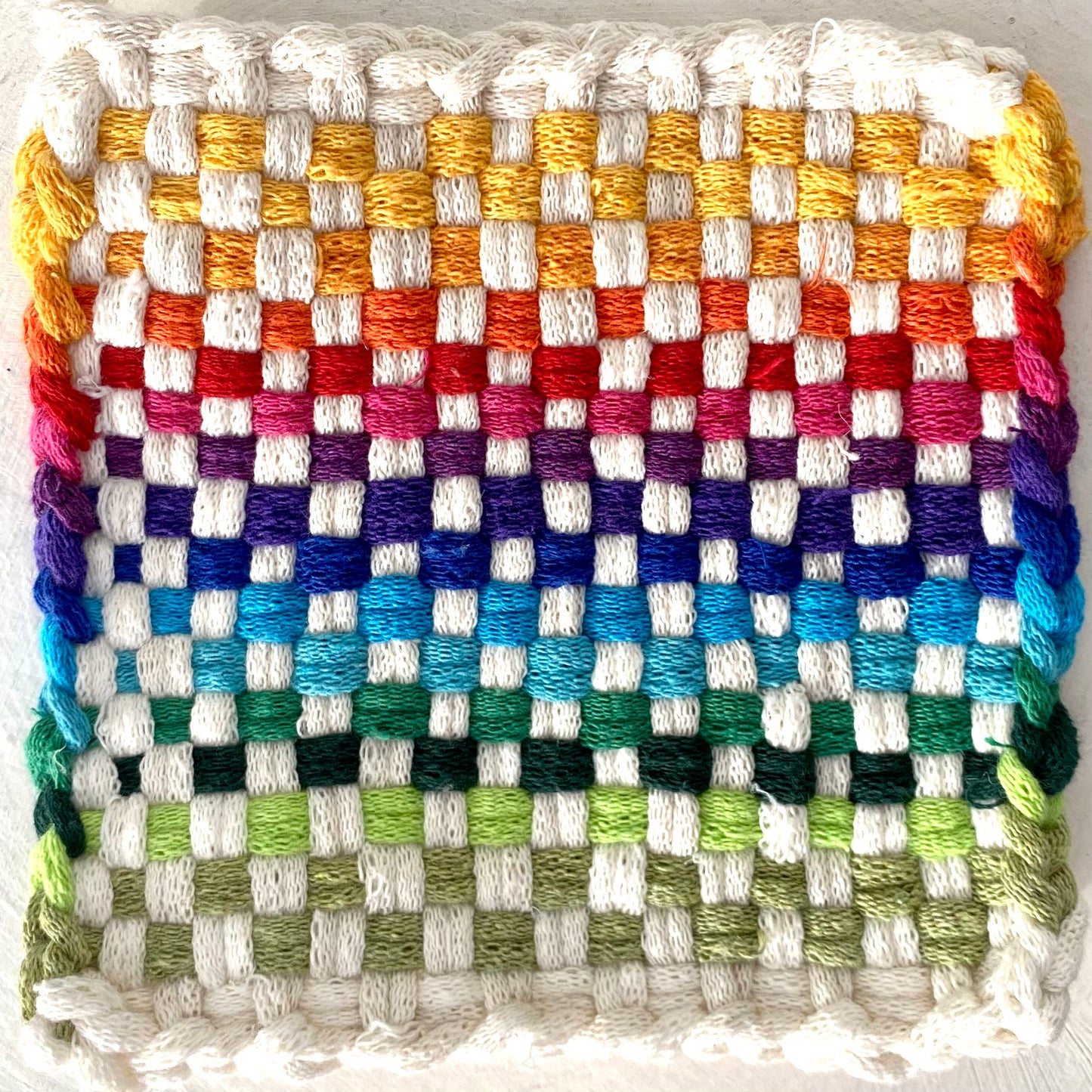 Kids Weaving - Potholder Loom