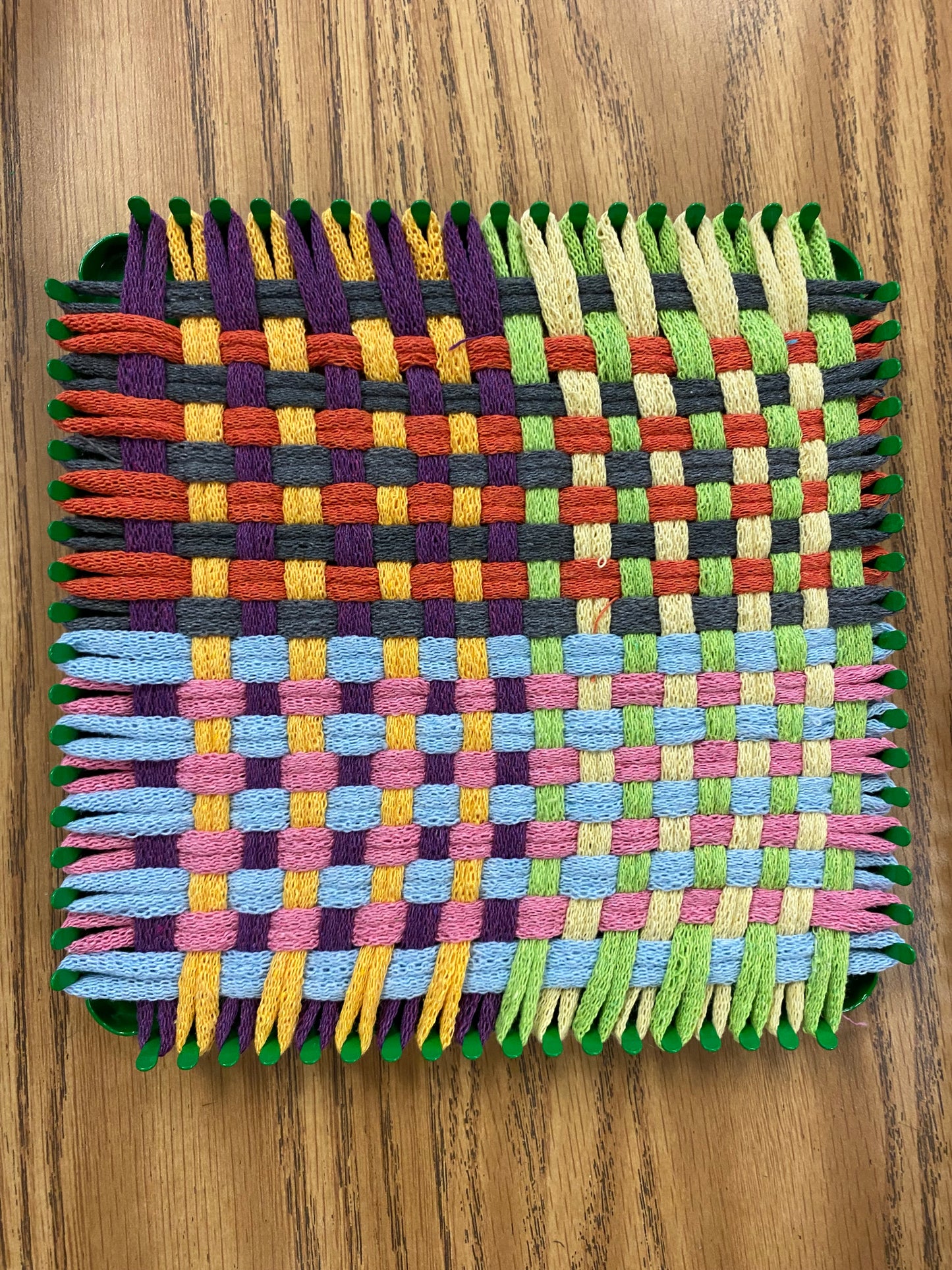 Kids Weaving - Potholder Loom