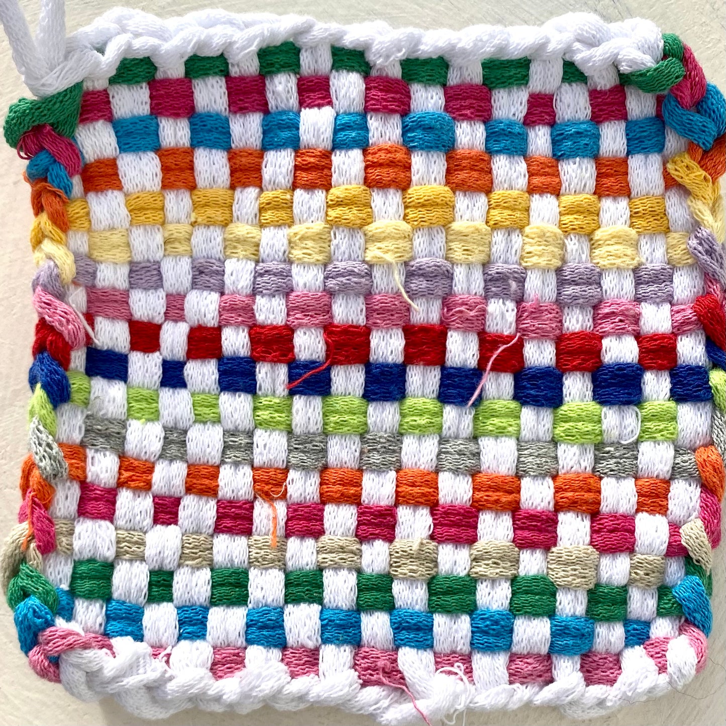 Kids Weaving - Potholder Loom