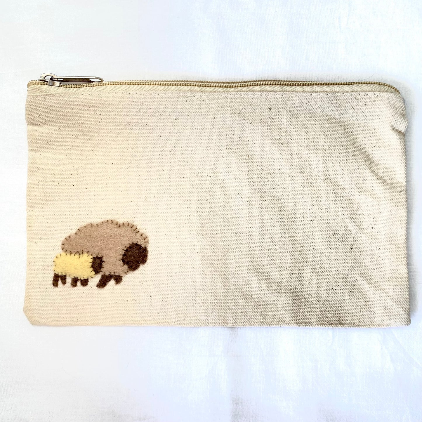 Zipper Pouch - Embroidered Designs