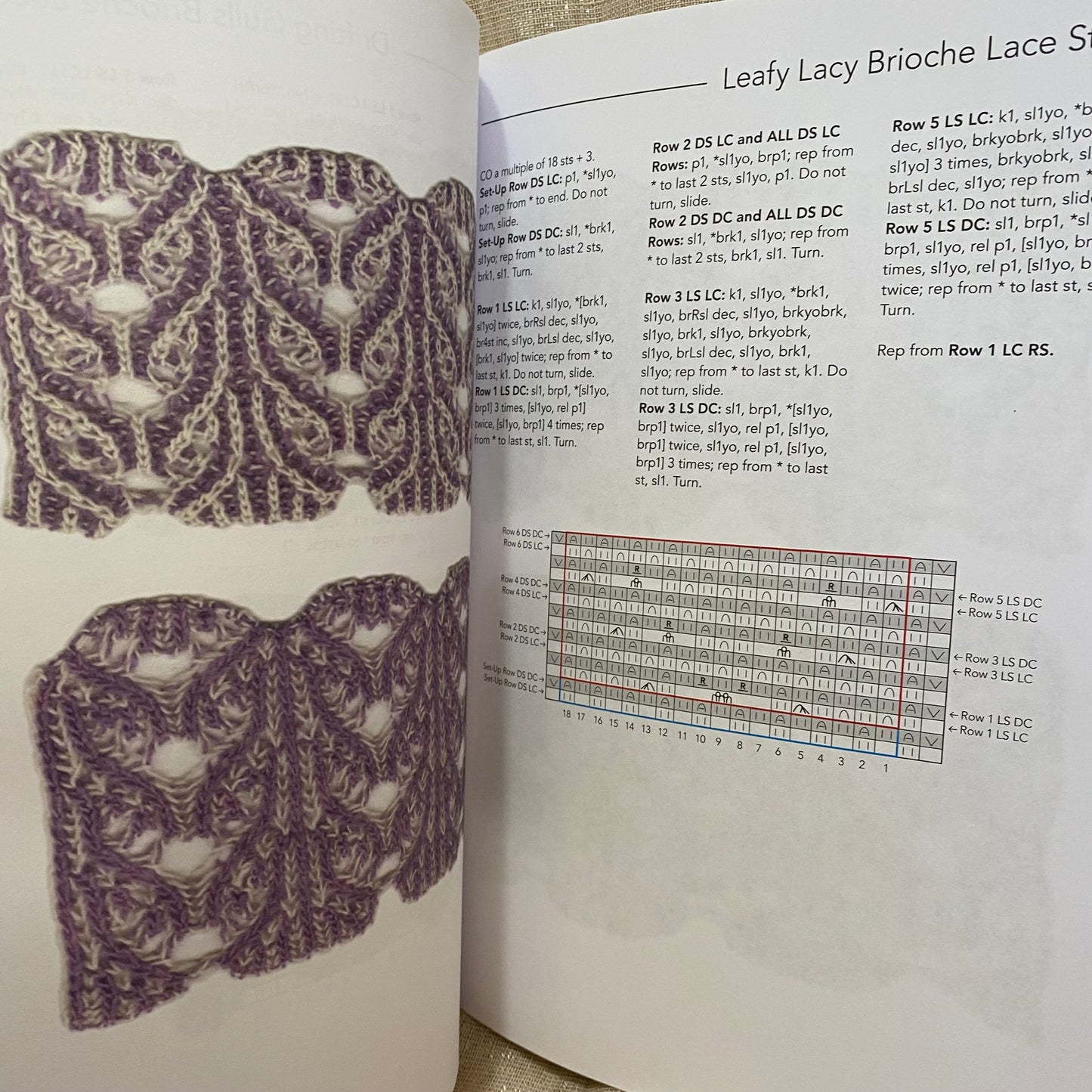 Knitting Brioche Lace by Nancy Marchant