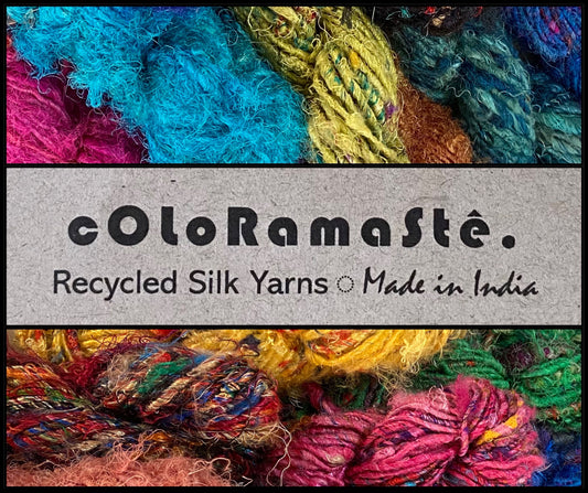 COLORAMASTE . banana silk yarn