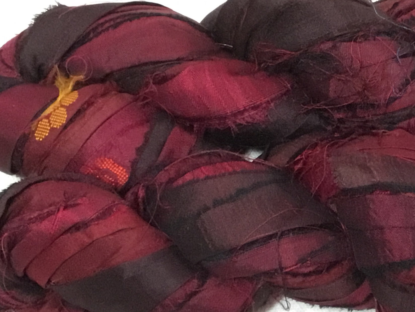 Rangeen Brights - silk sari ribbon